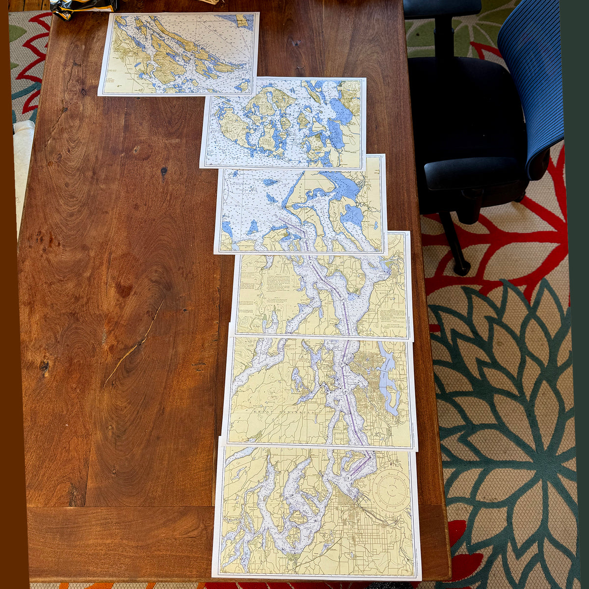 Upper Whidbey Island - Puget Sound Placemat