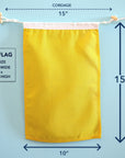 Q (Quebec) Nautical Signal Flag – Traditional Maritime Code Flag