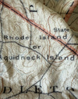 Newport, Vintage Topo Map Blanket