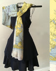 Houston / Galveston Nautical Chart Scarf