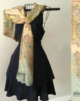 Buffalo, New York Vintage Map Scarf