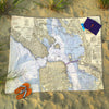 San Francisco, CA Map Blanket