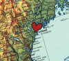 "Connected by Love" : ) Map Blanket