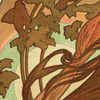 Alphonse Mucha's 'Music' Blanket