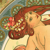 Alphonse Mucha's 'Dance' Blanket