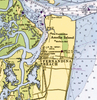Amelia Island, FL.Nautical Chart Blanket