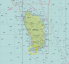 Guadeloupe to St. Lucia Imray Chart Scroll