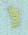 Guadeloupe to St. Lucia Imray Chart Scroll