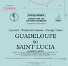 Guadeloupe to St. Lucia Imray Chart Scroll