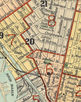Buffalo, New York Vintage Map Scarf