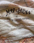 Vintage Map of Japan, c. 1905 Scarf