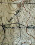 Newport, Vintage Topo Map Blanket
