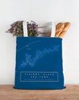 Fishers Island Blueprint Tote