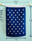 U.S. 'Union Jack' Flag - 10" x 15"
