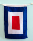 W (Whiskey) Nautical Signal Flag – Traditional Maritime Code Flag