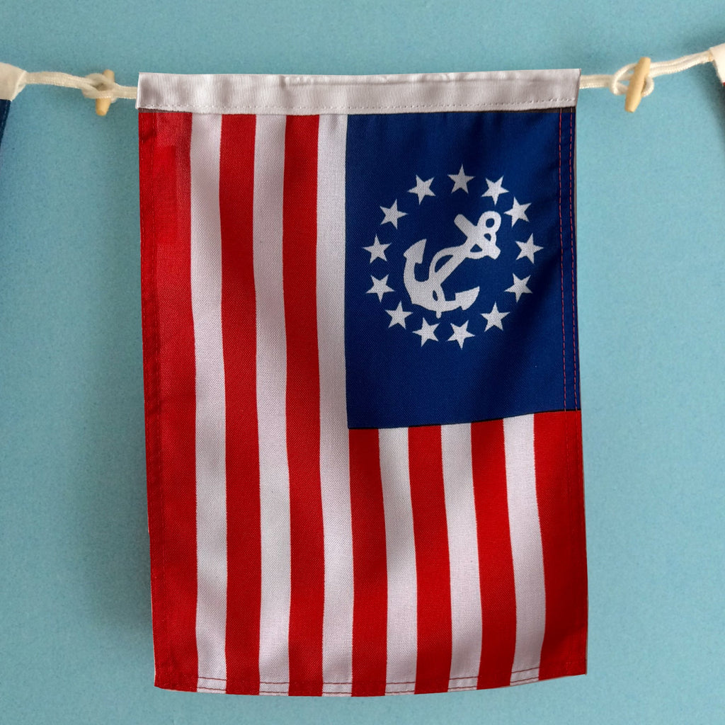U.S. Yacht Ensign Flag - 10" x 15"