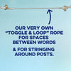 A Spacer for the Flags: Cordage, loop and toggle - Maritime Tribes USASignal Flag