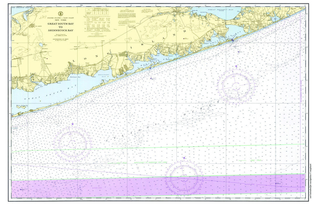 Great South Bay to Shinnecock Bay Single Placemat