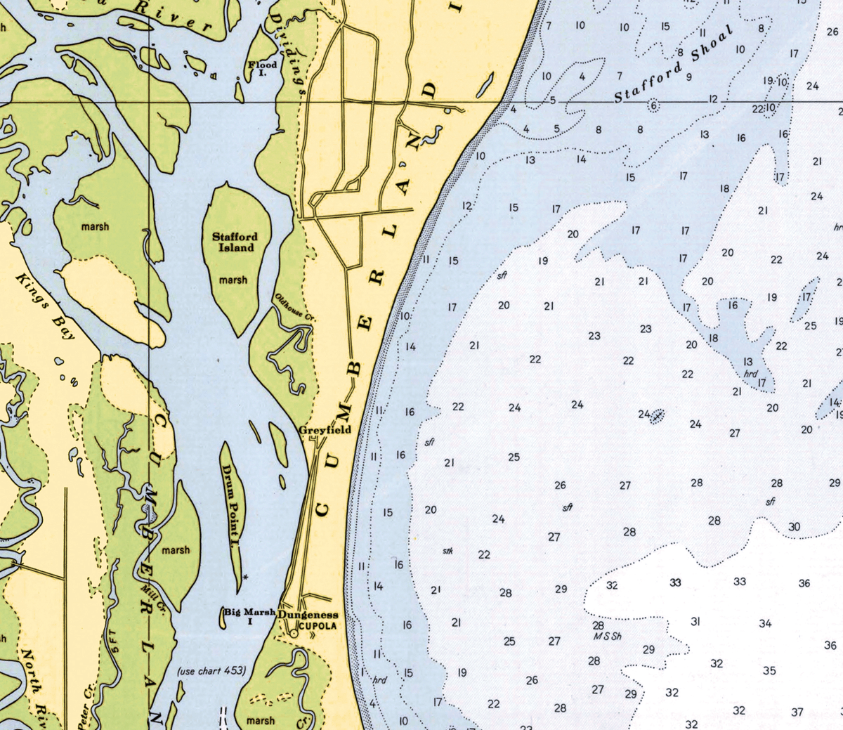 Amelia Island, FL.Nautical Chart Blanket - Maritime Tribes USABlanket
