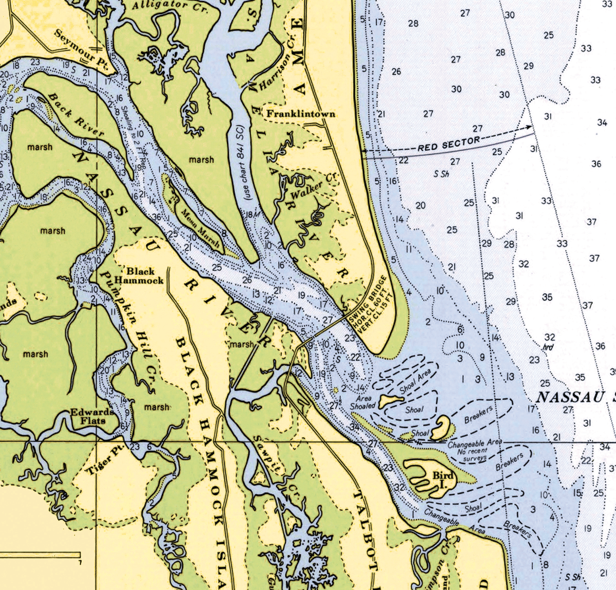 Amelia Island, FL.Nautical Chart Blanket - Maritime Tribes USABlanket