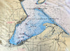 Apostle Islands, WI Lake Superior Nautical chart Blanket - Maritime Tribes USABlanket