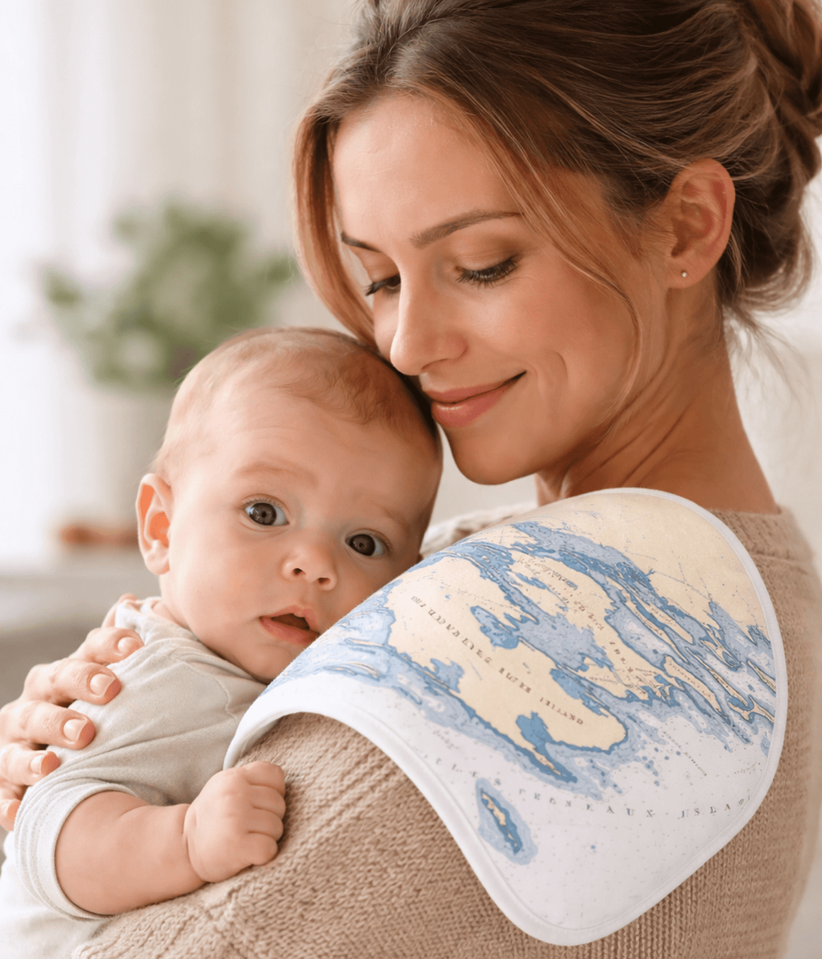 Baby Burp Cloth, Wholesale - Maritime Tribes USA