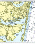 Bay Head, New Jersey Chart Placemat - Maritime Tribes USALaminated Placemat