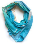 Bermuda Watercolor Map Scarf - Maritime Tribes USAScarf