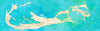 Bermuda Watercolor Map Scarf - Maritime Tribes USAScarf