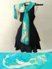Bermuda Watercolor Map Scarf - Maritime Tribes USAScarf
