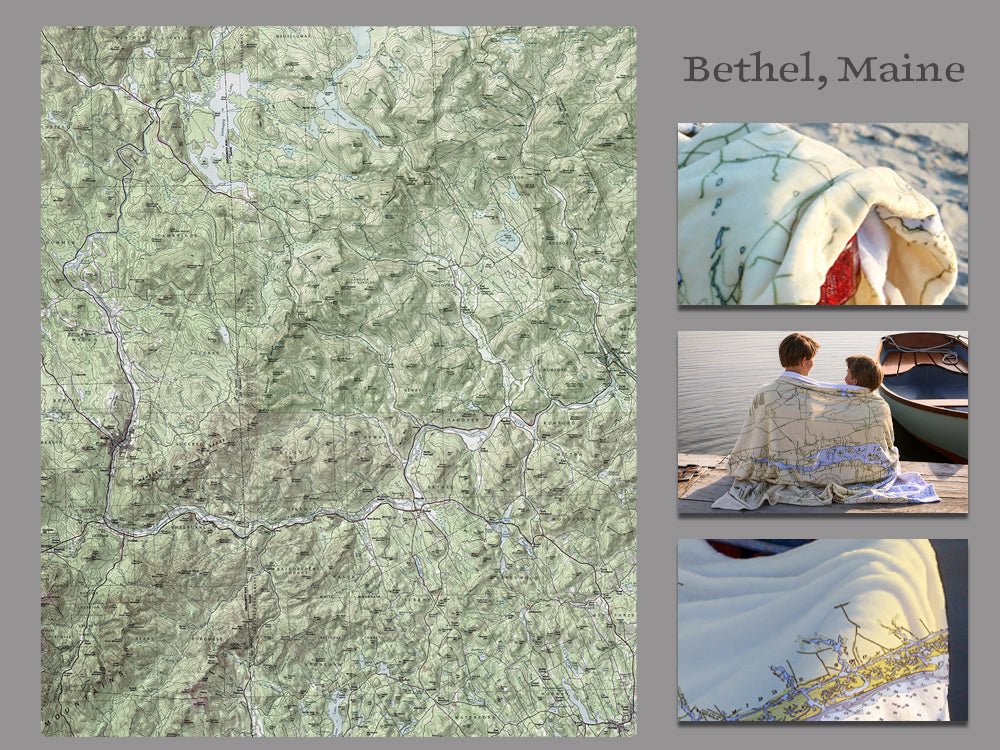 Bethel, Maine (Sunday River) Blanket - Maritime Tribes USABlanket