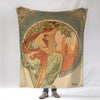 Alphonse Mucha's 'Poetry' Blanket