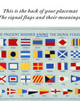 Boothbay to Bath, Maine Nautical Chart Placemat - Maritime Tribes USALaminated Placemat