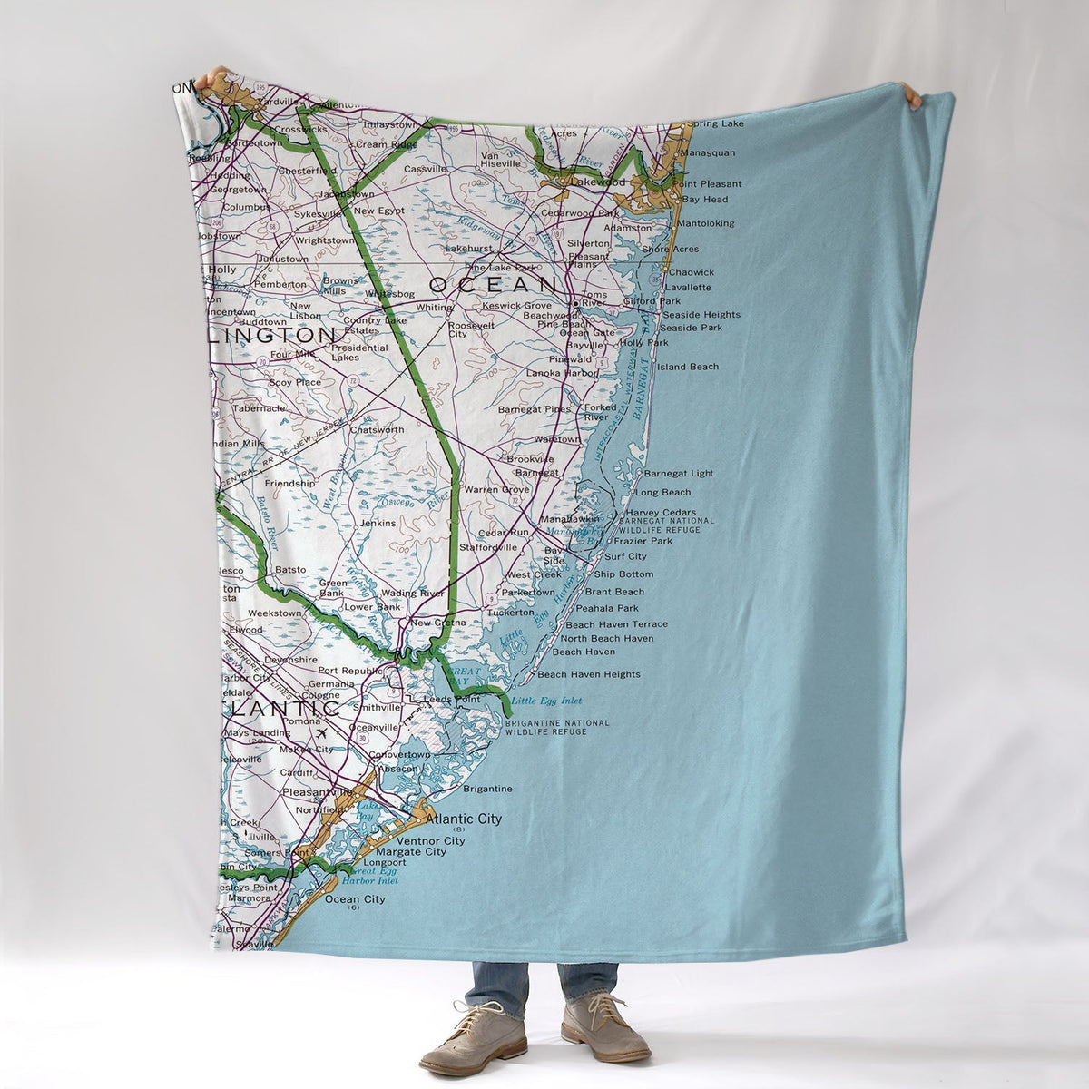 Brant Beach NJ Antique Blanket - Maritime Tribes USABlanket
