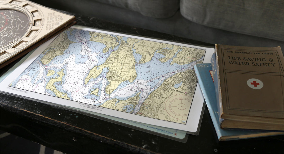 Bristol, RI Placemat - Maritime Tribes USALaminated Placemat
