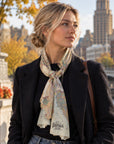 Buffalo, New York Vintage Map Scarf