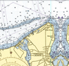 Buzzards Bay Nautical Chart Vineyard Haven Blanket - Maritime Tribes USABlanket