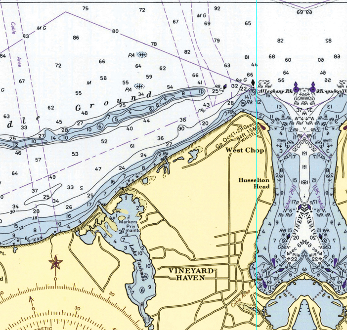 Buzzards Bay Nautical Chart Baby Blanket - Maritime Tribes USABlanket