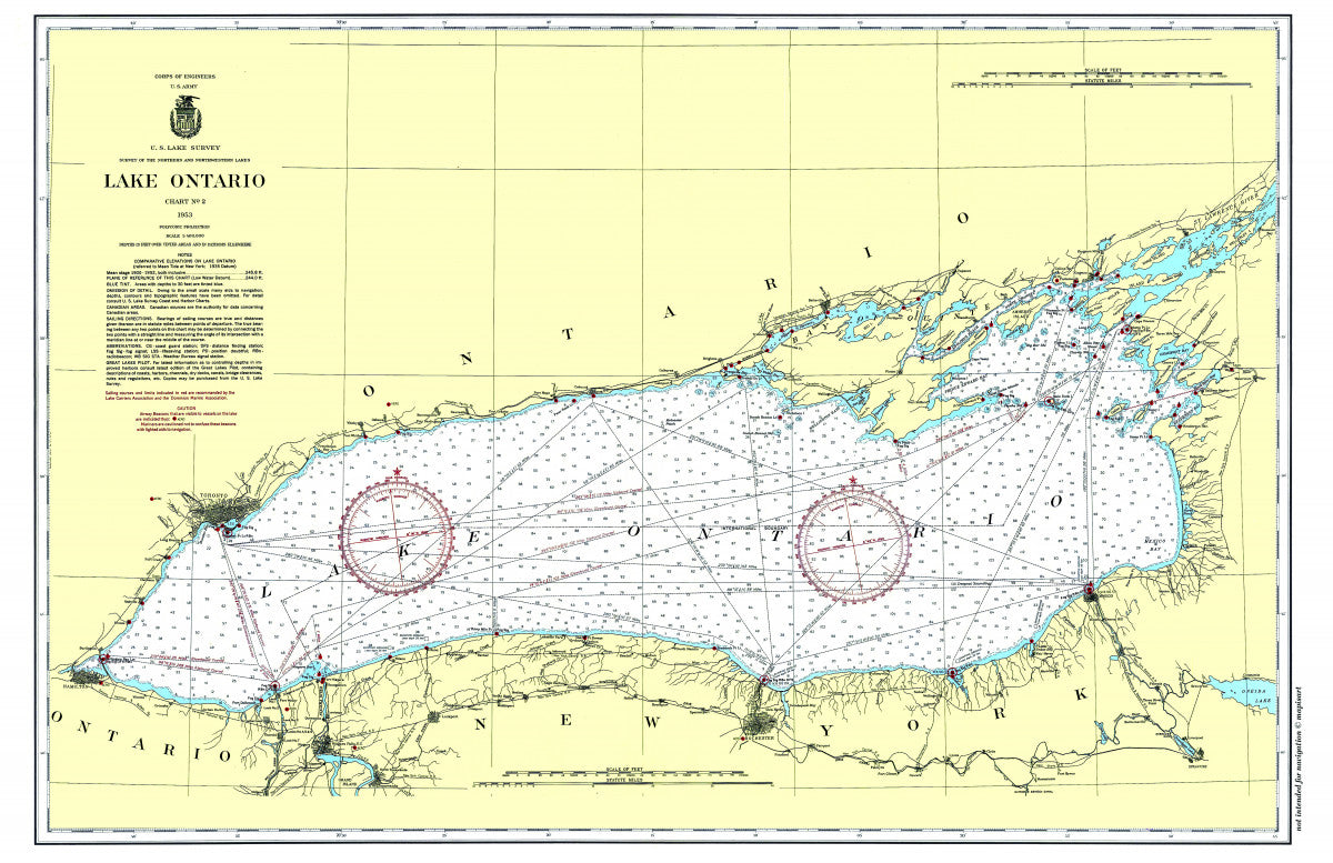 Lake Ontario Single Placemat