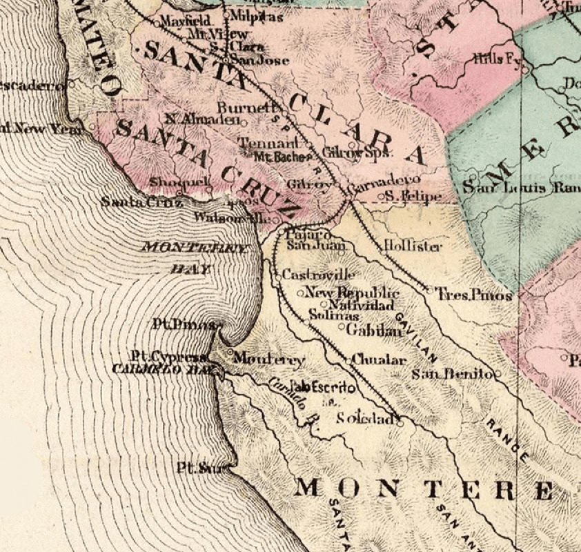 California Vintage State Map Blanket - Maritime Tribes USABlanket
