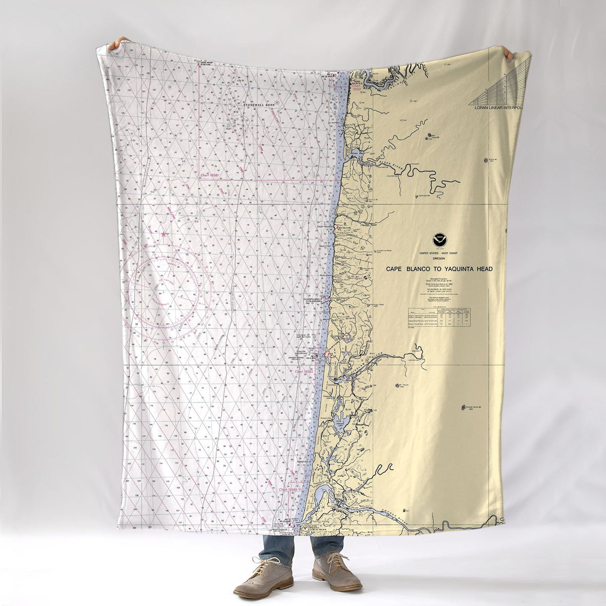Cape Blanco to Yaquinta Head Blanket - Maritime Tribes USABlanket