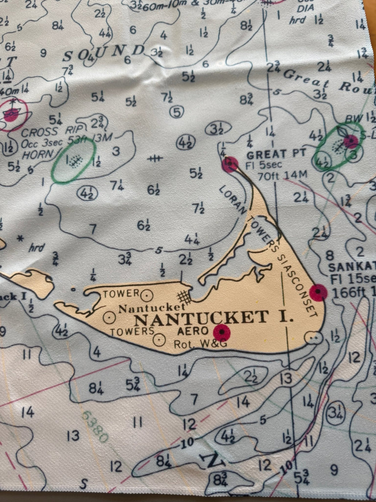 Cape Cod &amp; The Islands Beach Towel / Quick Dry Towel - Maritime Tribes USATowel