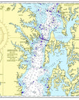 Chesapeake Bay, (MD & VA) Northern Chart Placemat - Maritime Tribes USALaminated Placemat