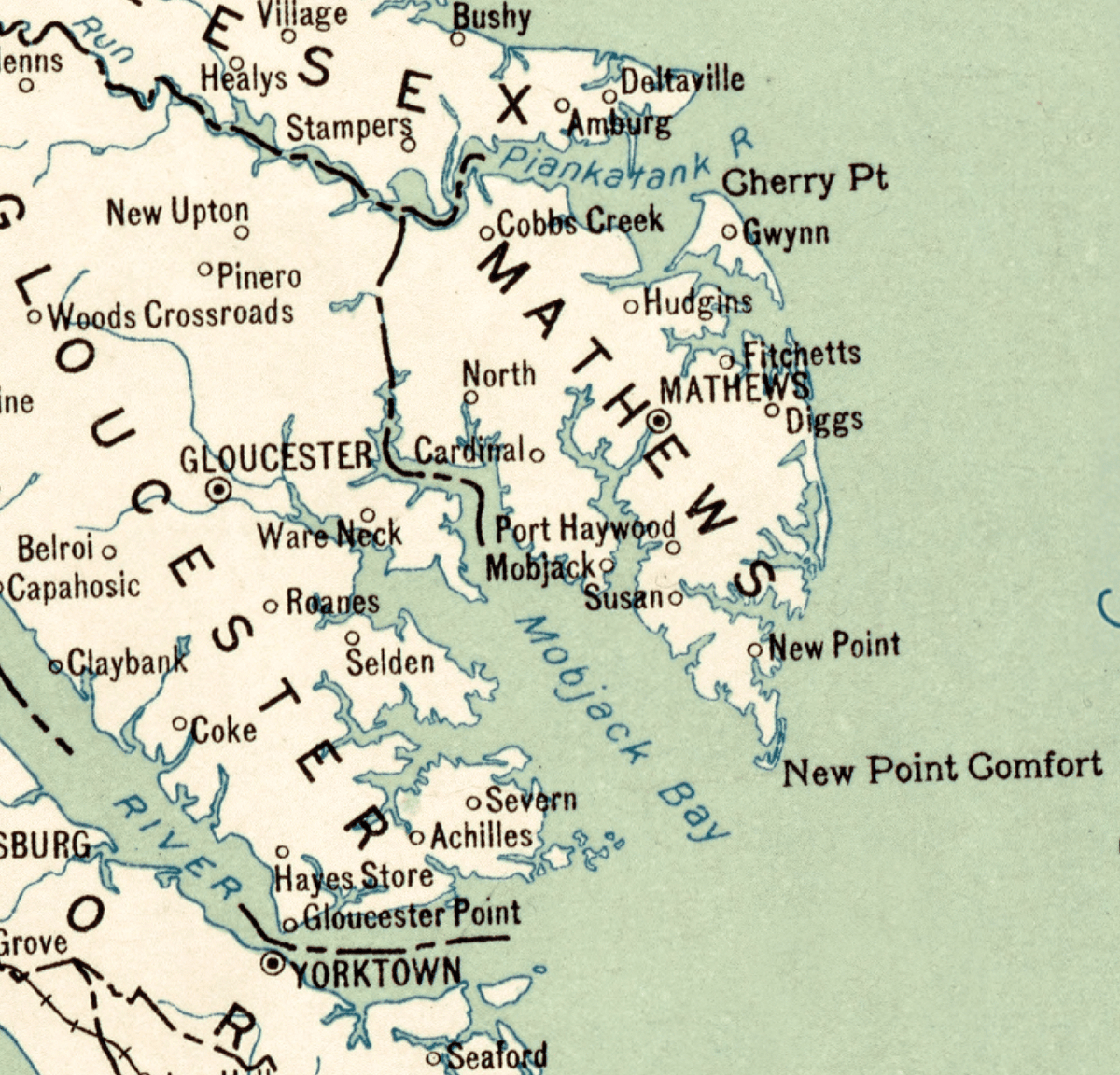 Chesapeake Bay Vintage Map Blanket - Maritime Tribes USABlanket