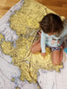 Chesapeake Bay Vintage Map Blanket - Maritime Tribes USABlanket