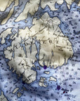 Coast of Maine Chart Scarf - Maritime Tribes USAScarf