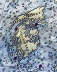 Coast of Maine Chart Scarf - Maritime Tribes USAScarf