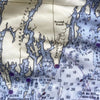 Coast of Maine Chart Scarf - Maritime Tribes USAScarf