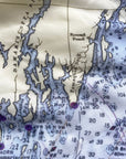 Coast of Maine Chart Scarf - Maritime Tribes USAScarf