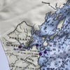 Coast of Maine Chart Scarf - Maritime Tribes USAScarf